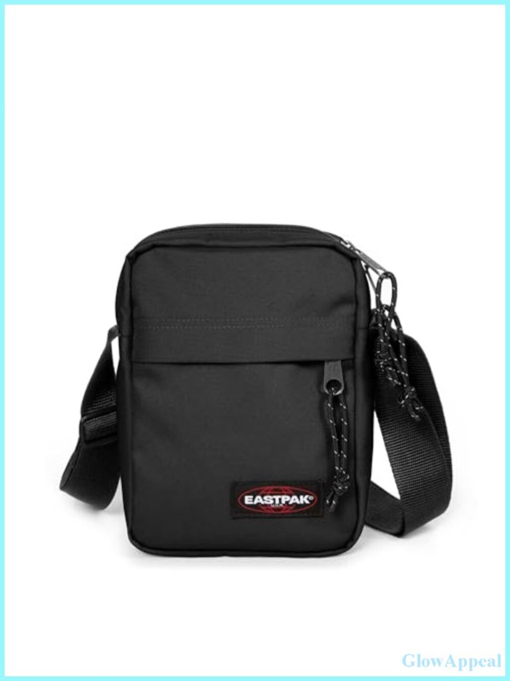 Compact Crossbody Bag with Zipped Pockets & Adjustable Strap